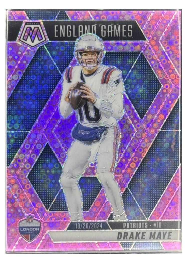 2025 Panini Mosaic Drake Maye #258 card