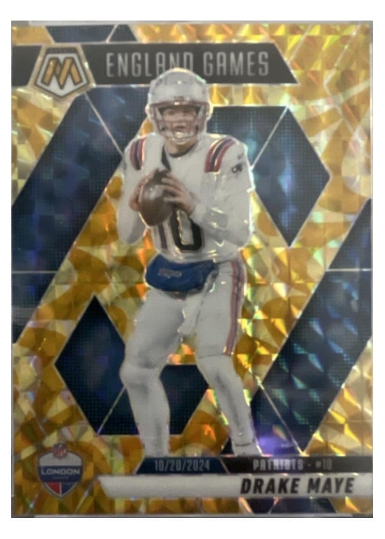 2025 Panini Mosaic Drake Maye #258 card