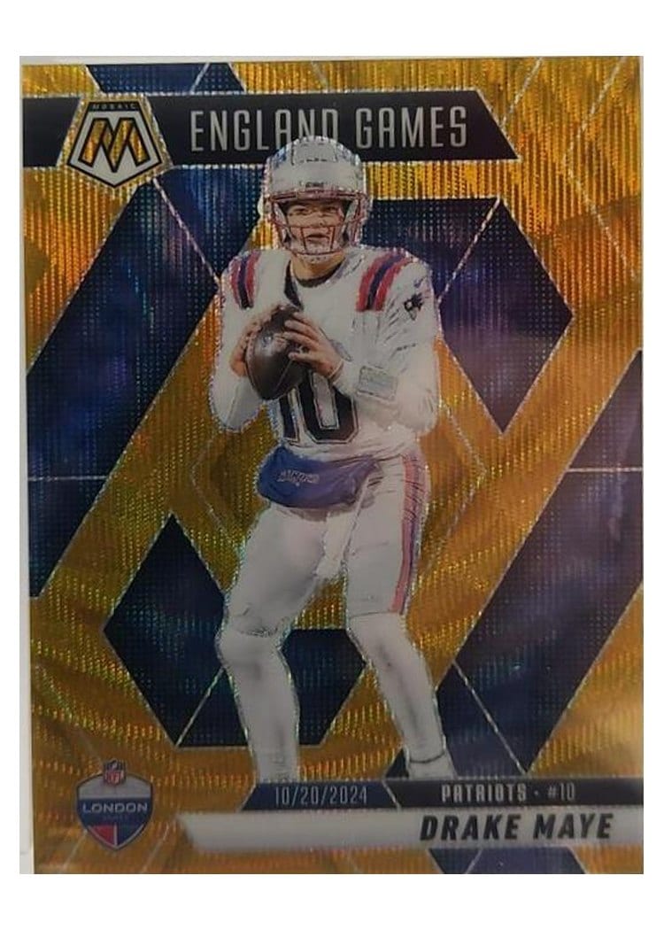 2025 Panini Mosaic Drake Maye #258 card