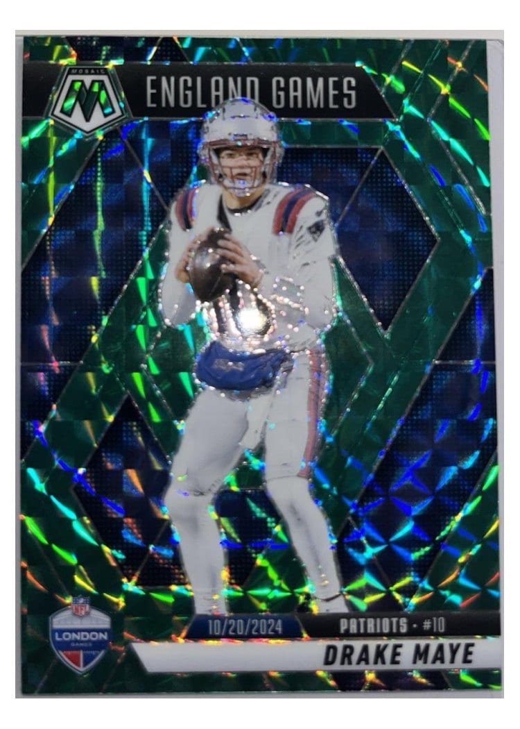 2025 Panini Mosaic Drake Maye #258 card