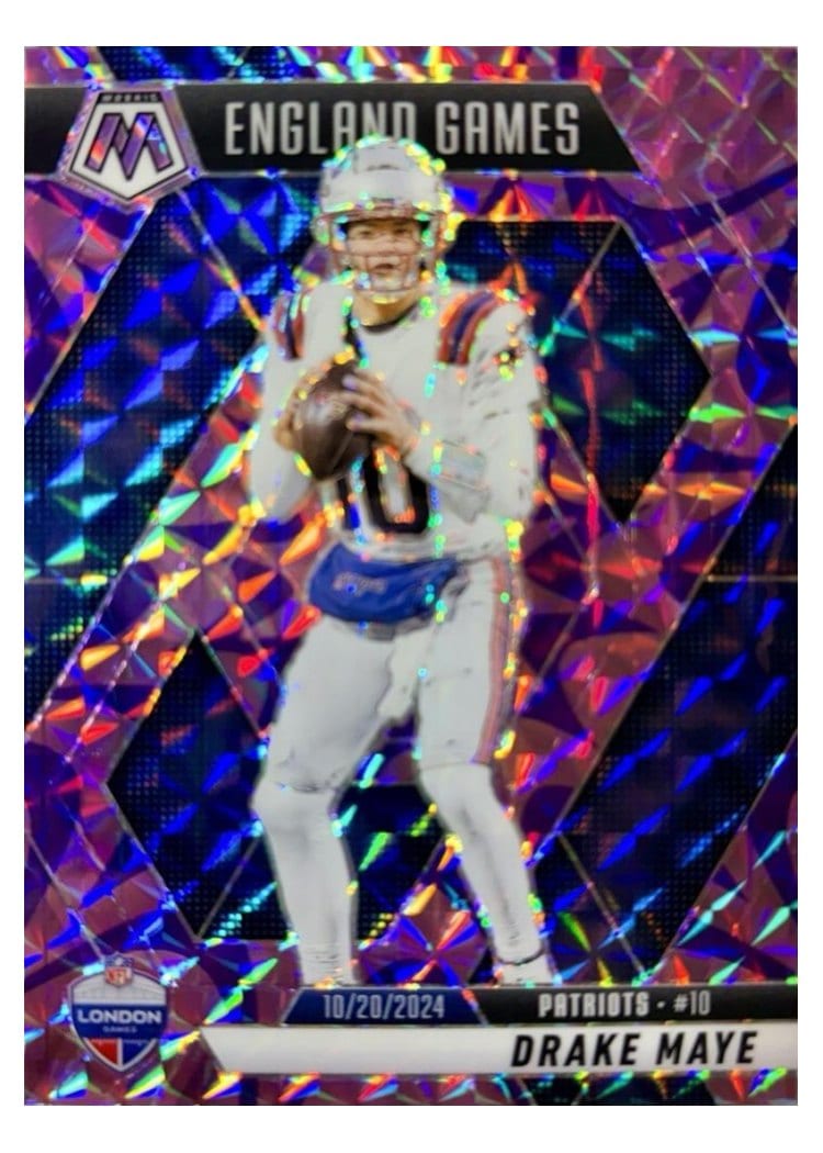 2025 Panini Mosaic Drake Maye #258 card