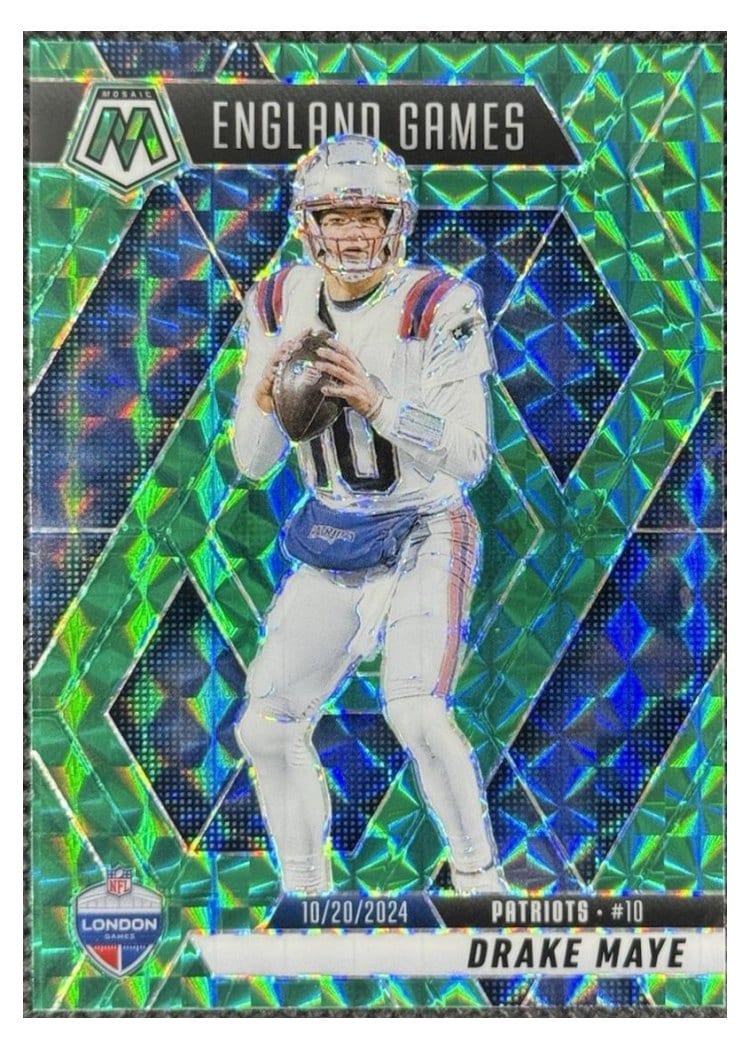 2025 Panini Mosaic Drake Maye #258 card