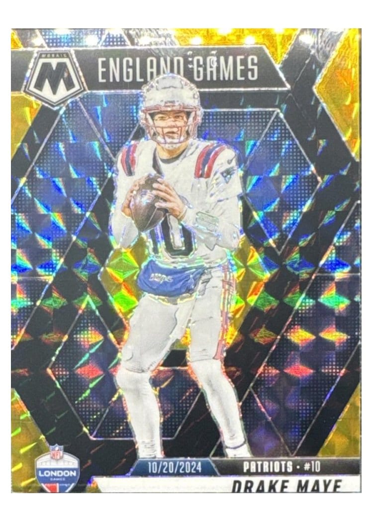 2025 Panini Mosaic Drake Maye #258 card