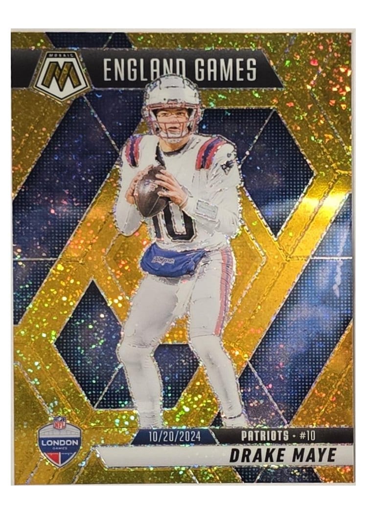 2025 Panini Mosaic Drake Maye #258 card