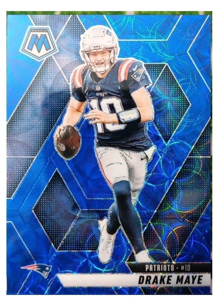 2025 Panini Mosaic Drake Maye #28 card
