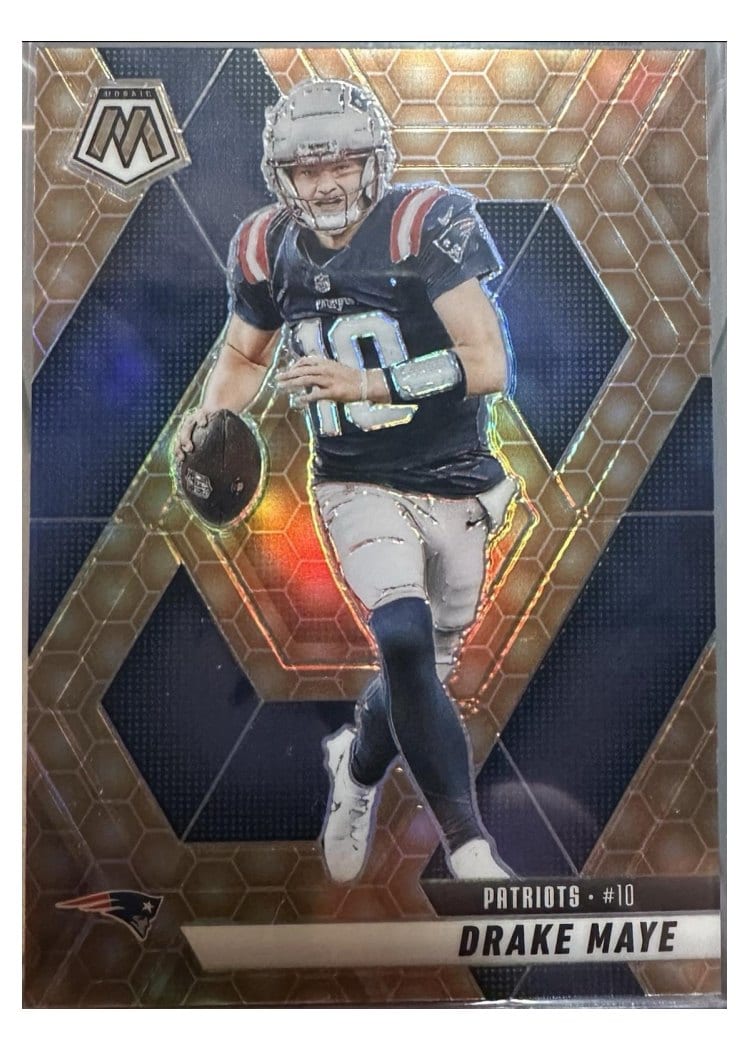 2025 Panini Mosaic Drake Maye #28 card