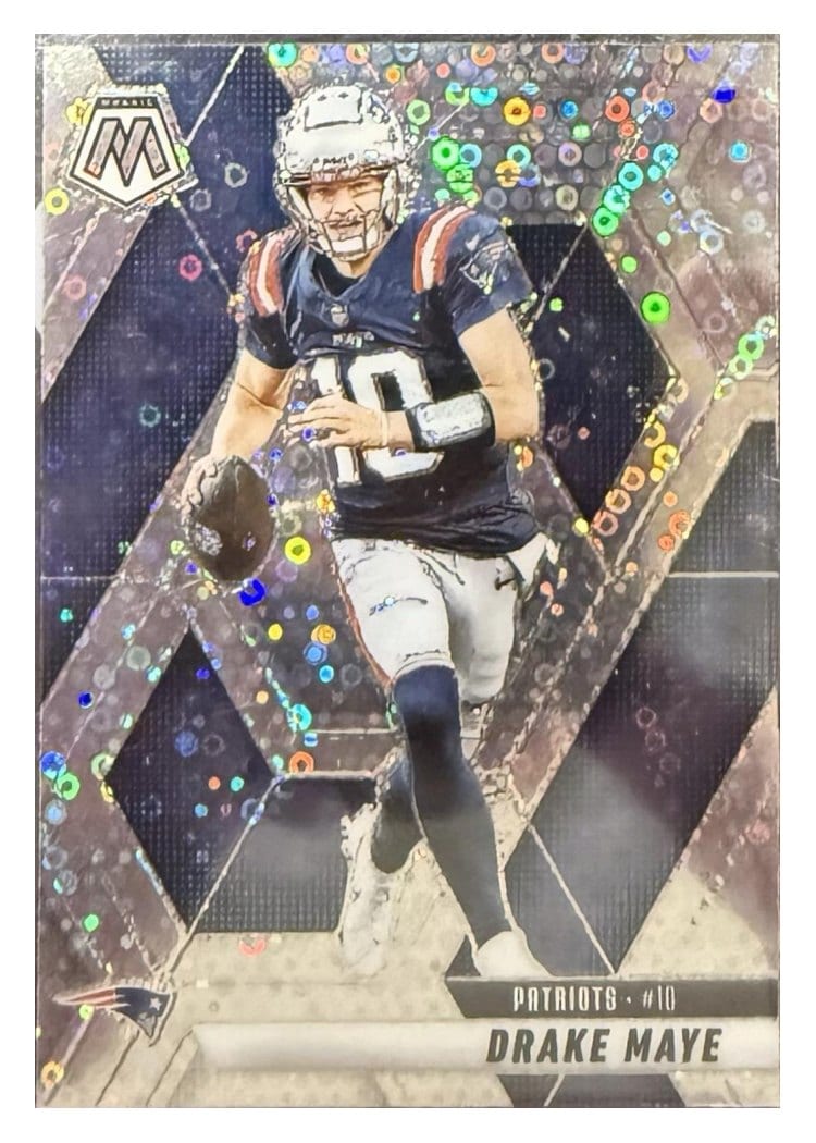2025 Panini Mosaic Drake Maye #28 card