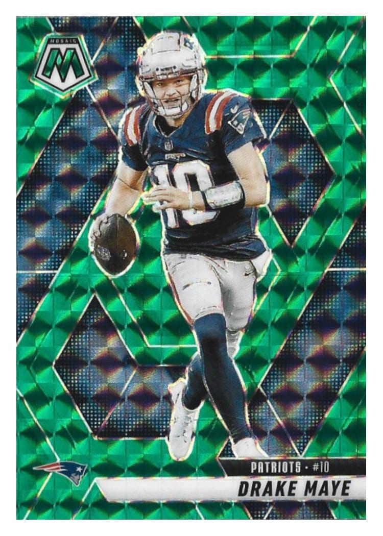 2025 Panini Mosaic Drake Maye #28 card