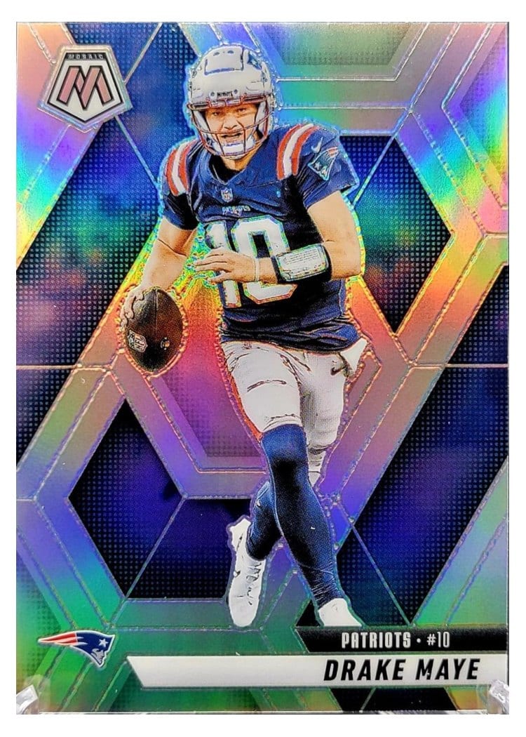 2025 Panini Mosaic Drake Maye #28 card
