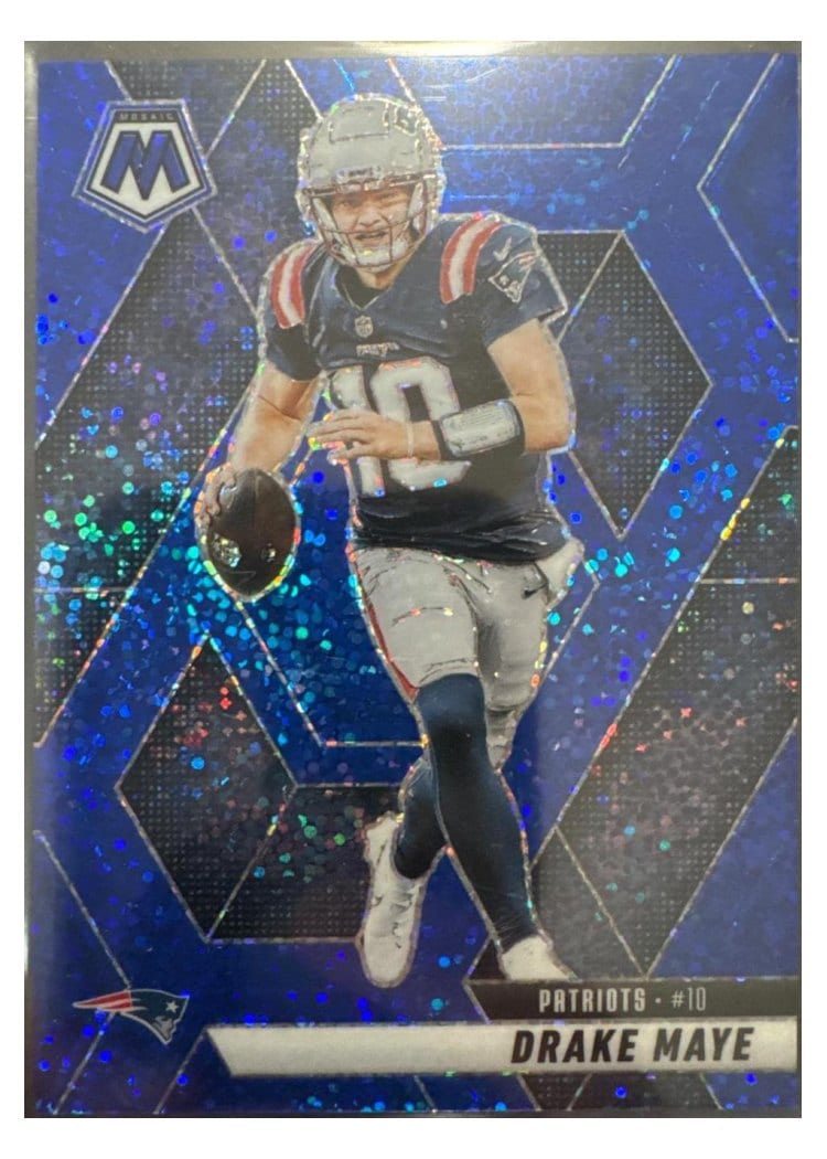 2025 Panini Mosaic Drake Maye #28 card