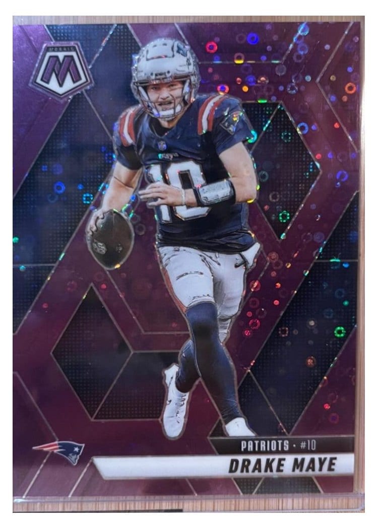 2025 Panini Mosaic Drake Maye #28 card