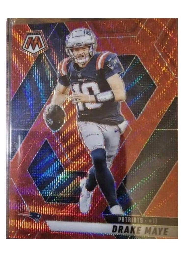 2025 Panini Mosaic Drake Maye #28 card