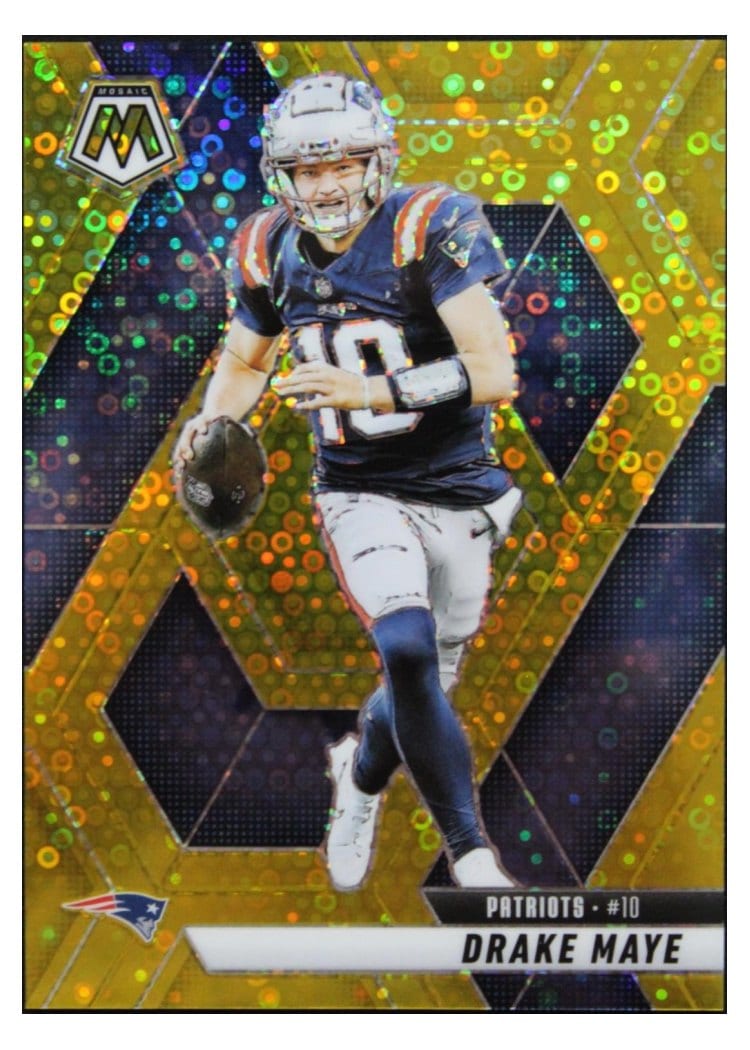 2025 Panini Mosaic Drake Maye #28 card