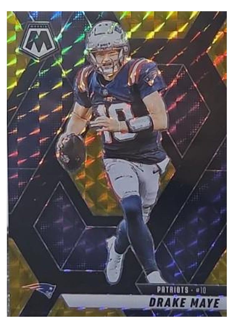 2025 Panini Mosaic Drake Maye #28 card