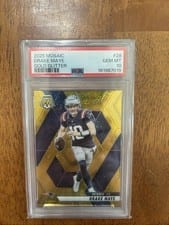2025 Panini Mosaic Drake Maye #28 card