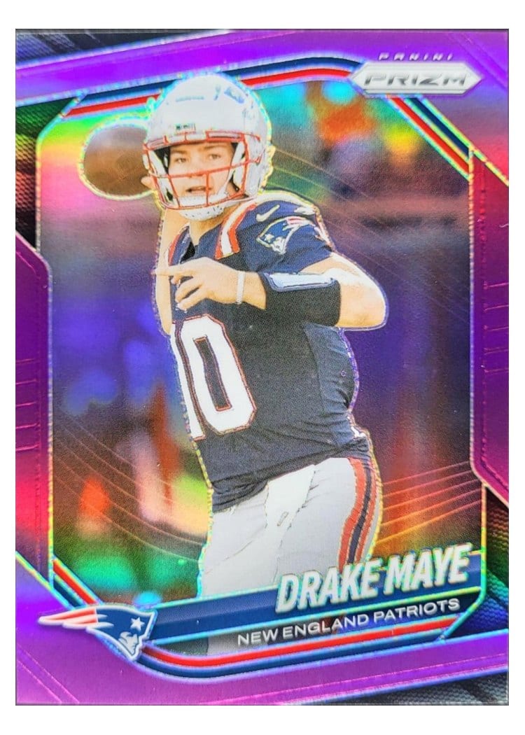 2025 Panini Prizm Drake Maye #165 card