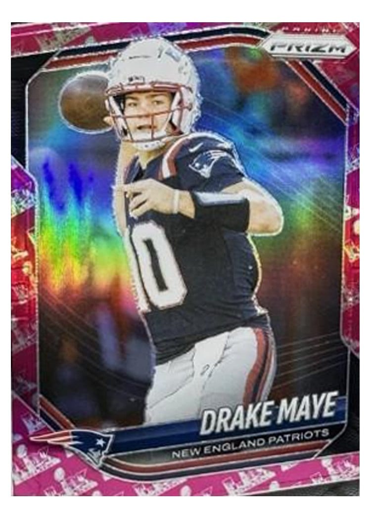 2025 Panini Prizm Drake Maye #165 card