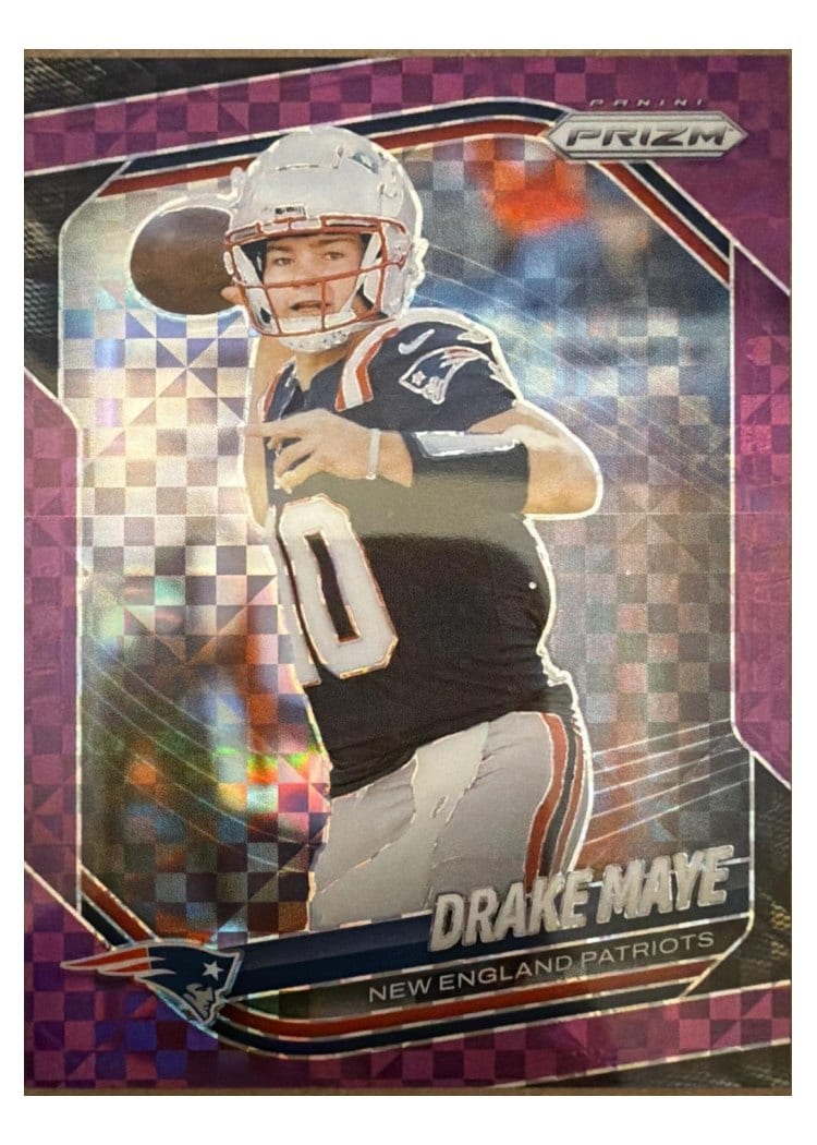 2025 Panini Prizm Drake Maye #165 card