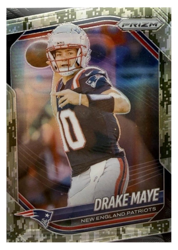 2025 Panini Prizm Drake Maye #165 card