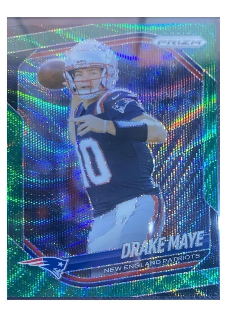2025 Panini Prizm Drake Maye #165 card