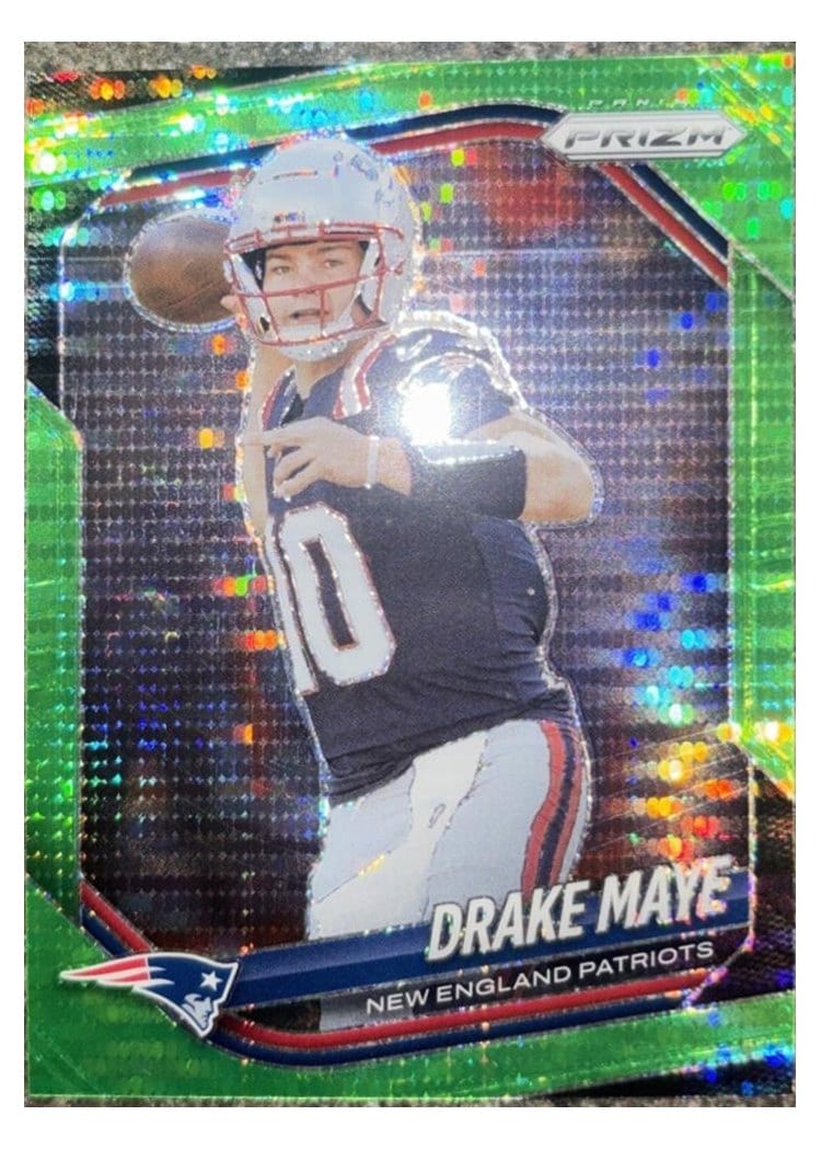 2025 Panini Prizm Drake Maye #165 card