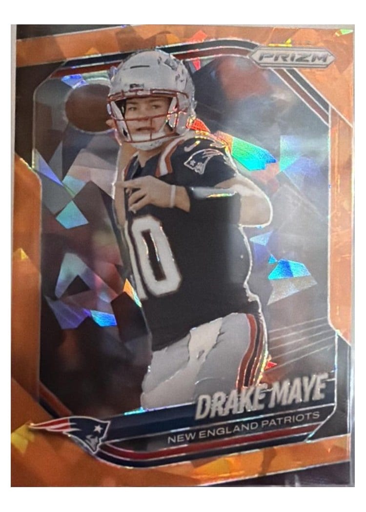 2025 Panini Prizm Drake Maye #165 card