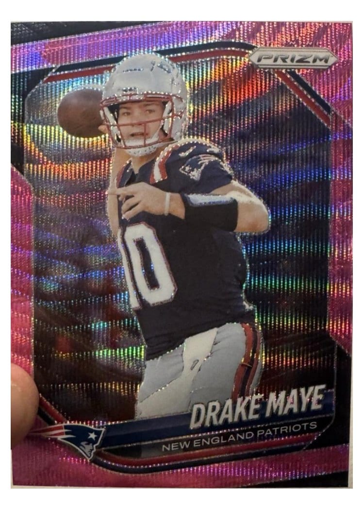 2025 Panini Prizm Drake Maye #165 card