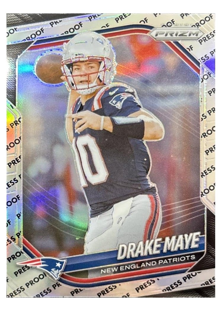 2025 Panini Prizm Drake Maye #165 card