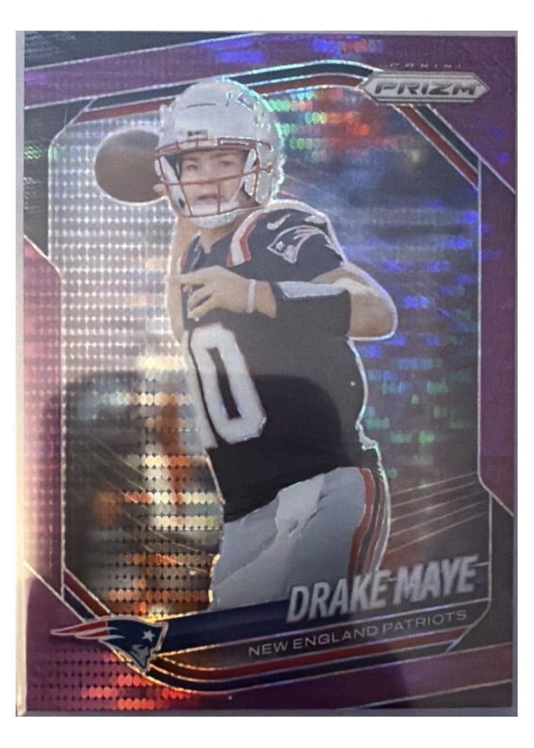 2025 Panini Prizm Drake Maye #165 card