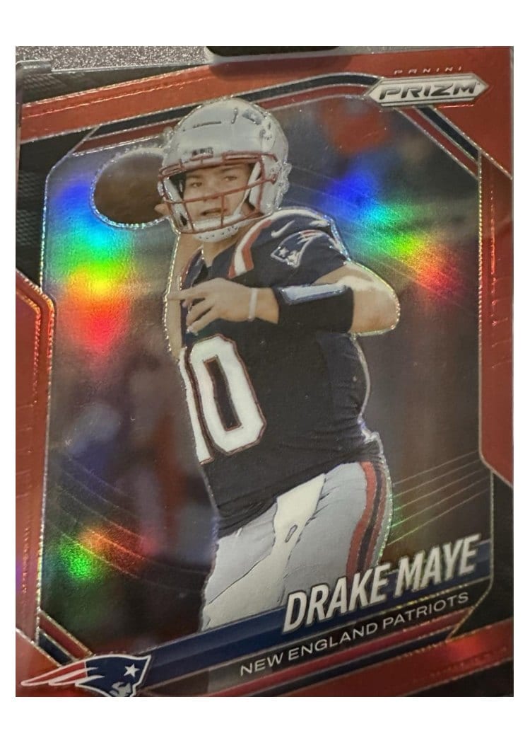 2025 Panini Prizm Drake Maye #165 card