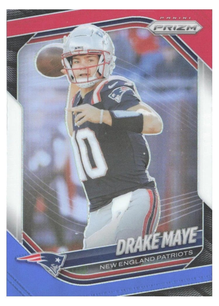 2025 Panini Prizm Drake Maye #165 card