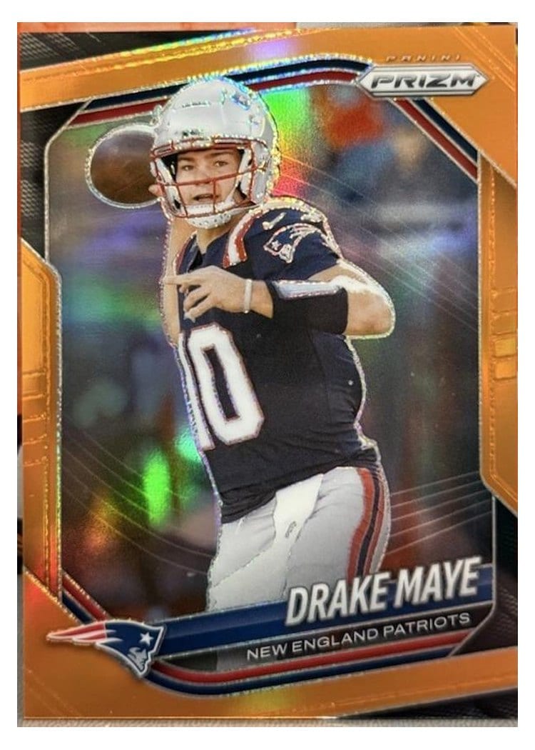 2025 Panini Prizm Drake Maye #165 card