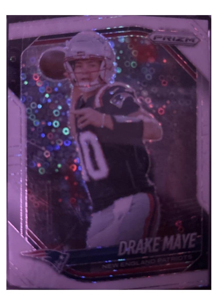 2025 Panini Prizm Drake Maye #165 card