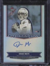2025 Topps Signature Class Supreme Signers Drake Maye #SS-DM