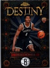 2025-26 Topps Chrome Destiny Drake Powell #D-18 card