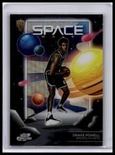 2025-26 Topps Cosmic Chrome Space Walk Drake Powell #SW-11 card