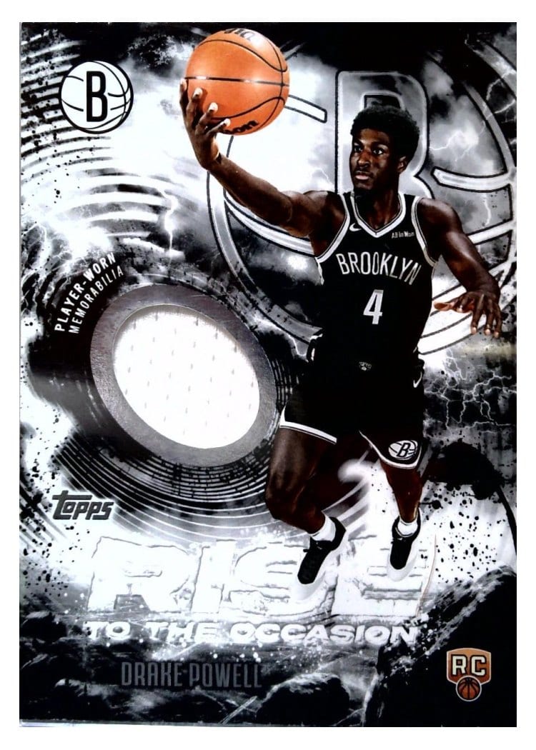 2025-26 Topps Rise to the Occasion Drake Powell #RTO-DP card
