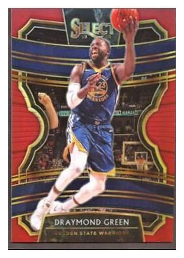 2019-20 Panini Select Base Set Draymond Green Red Prizm #100 card