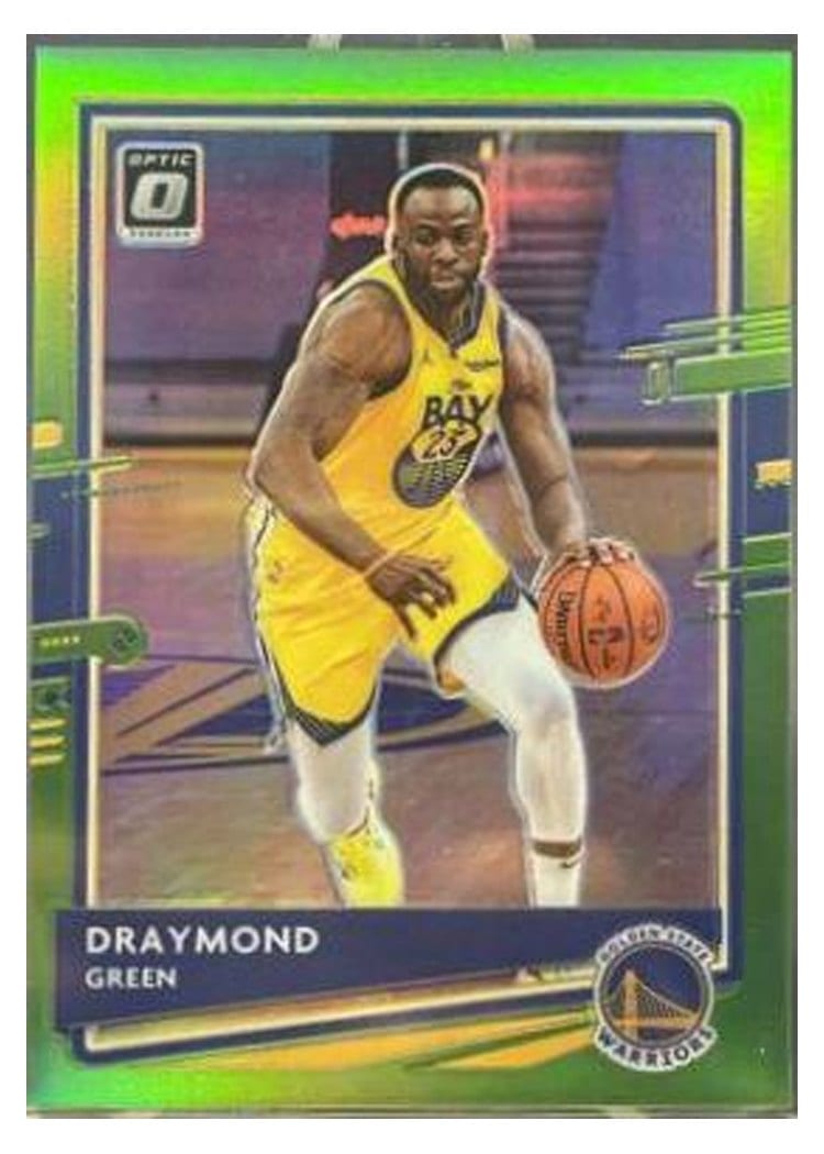 2020-21 Donruss Optic Base Set Draymond Green Lime Green #149 card