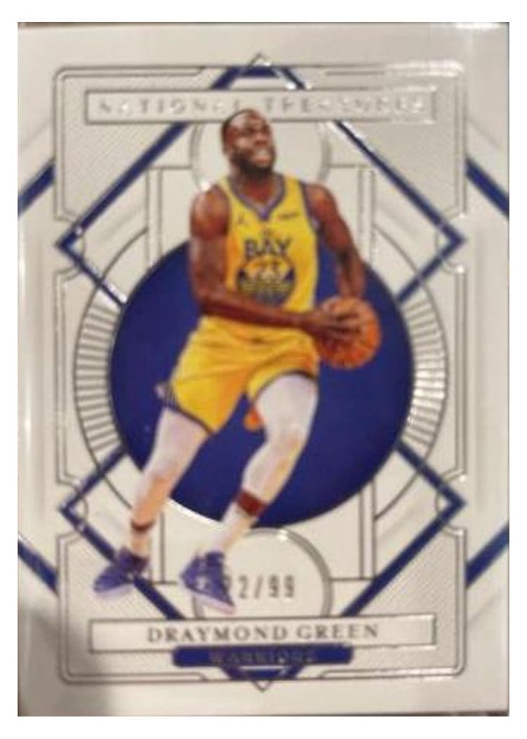 2020-21 Panini National Treasures Base Set Draymond Green #59 card