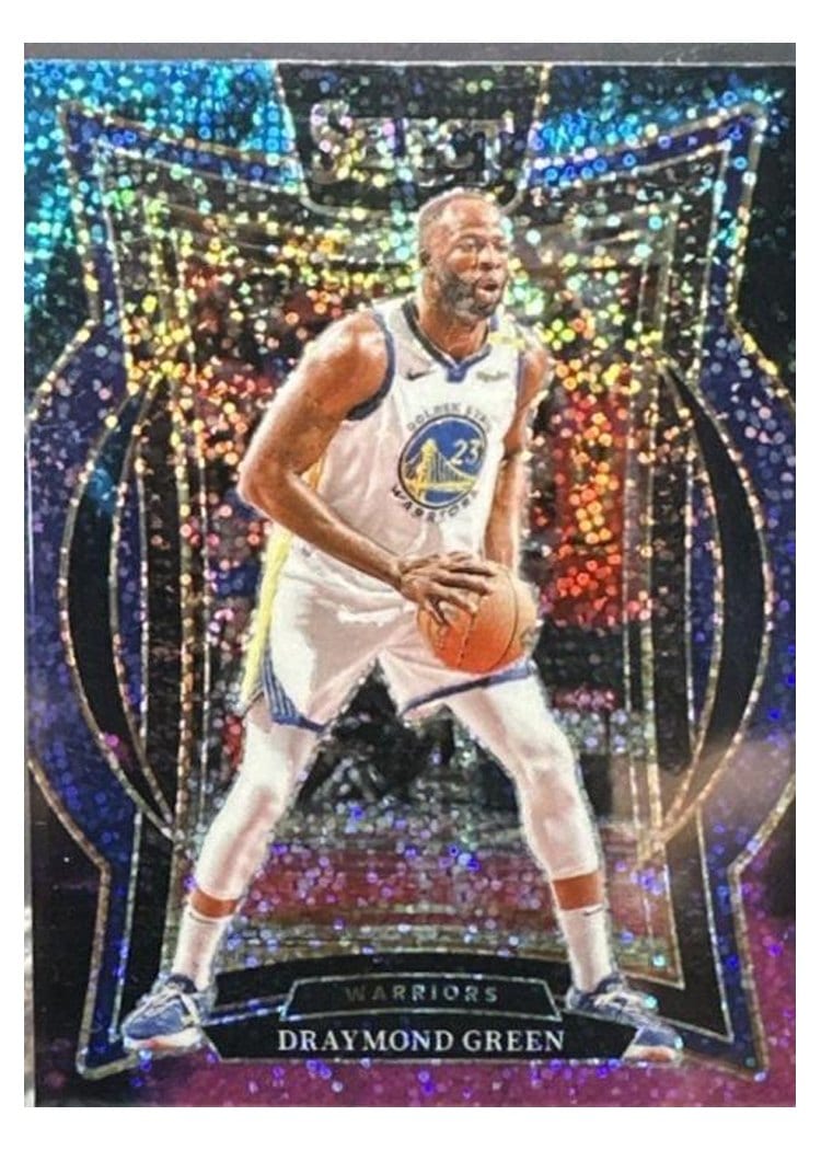2024-25 Panini Select Base Set Draymond Green Cosmic Prizm #27 card