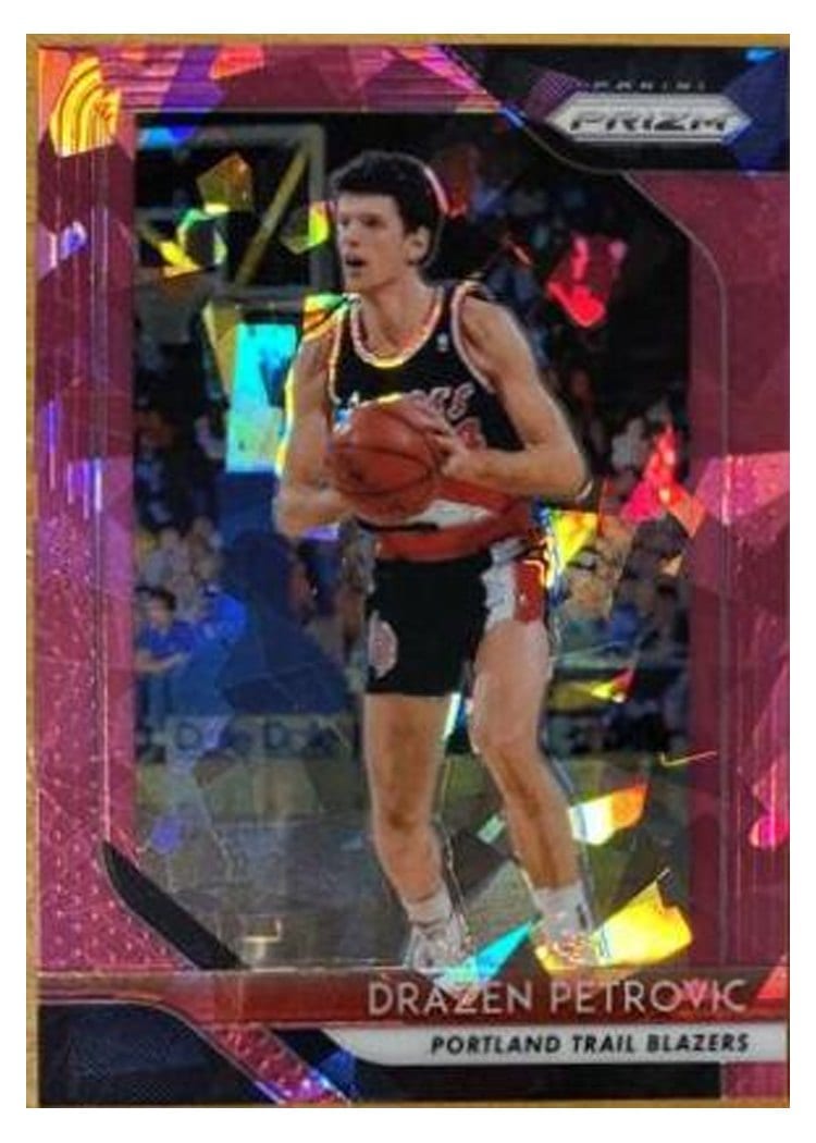 2018-19 Panini Prizm Base Set Drazen Petrovic #275 card