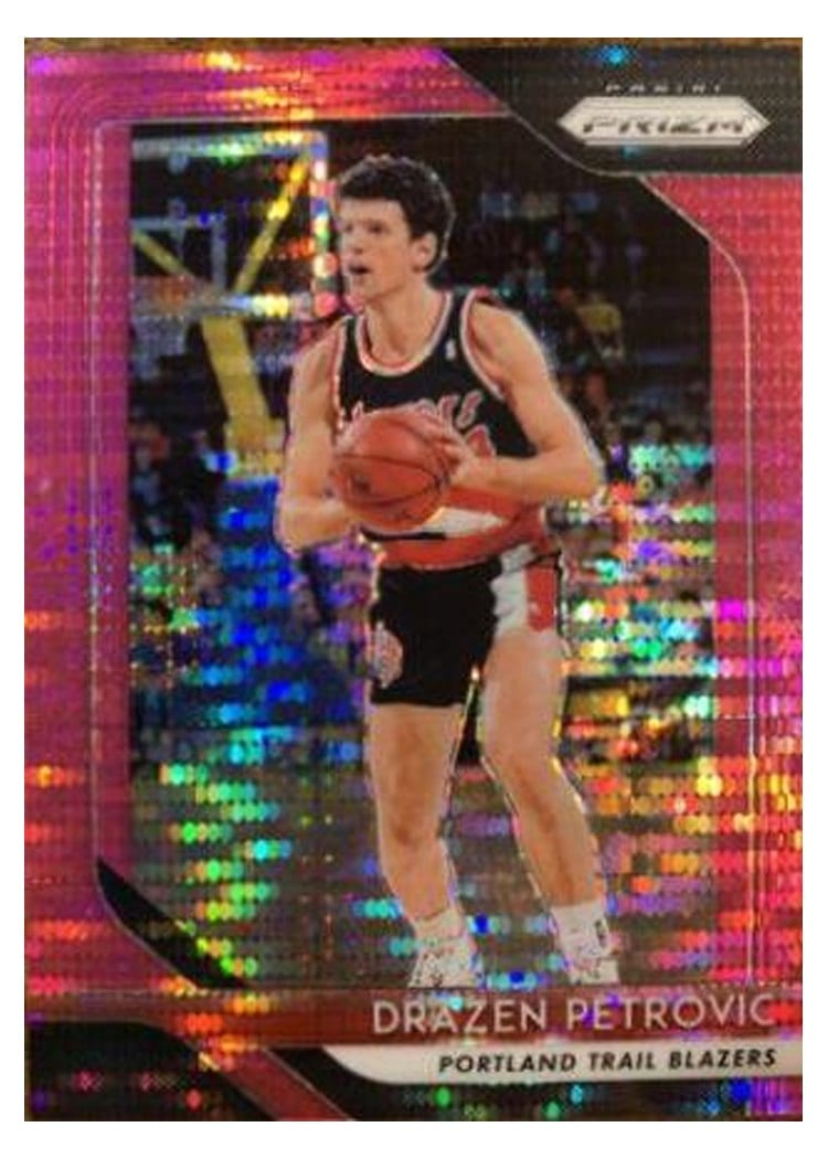 2018-19 Panini Prizm Base Set Drazen Petrovic #275 card