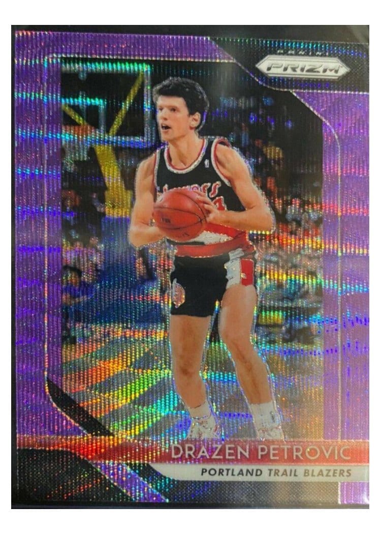 2018-19 Panini Prizm Base Set Drazen Petrovic #275 card
