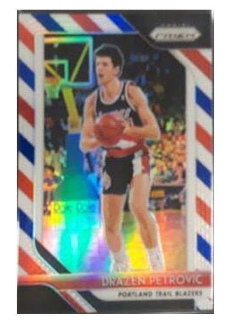 2018-19 Panini Prizm Base Set Drazen Petrovic #275 card