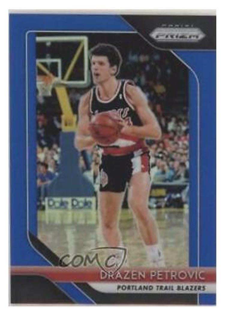 2018-19 Panini Prizm Base Set Drazen Petrovic #275 card
