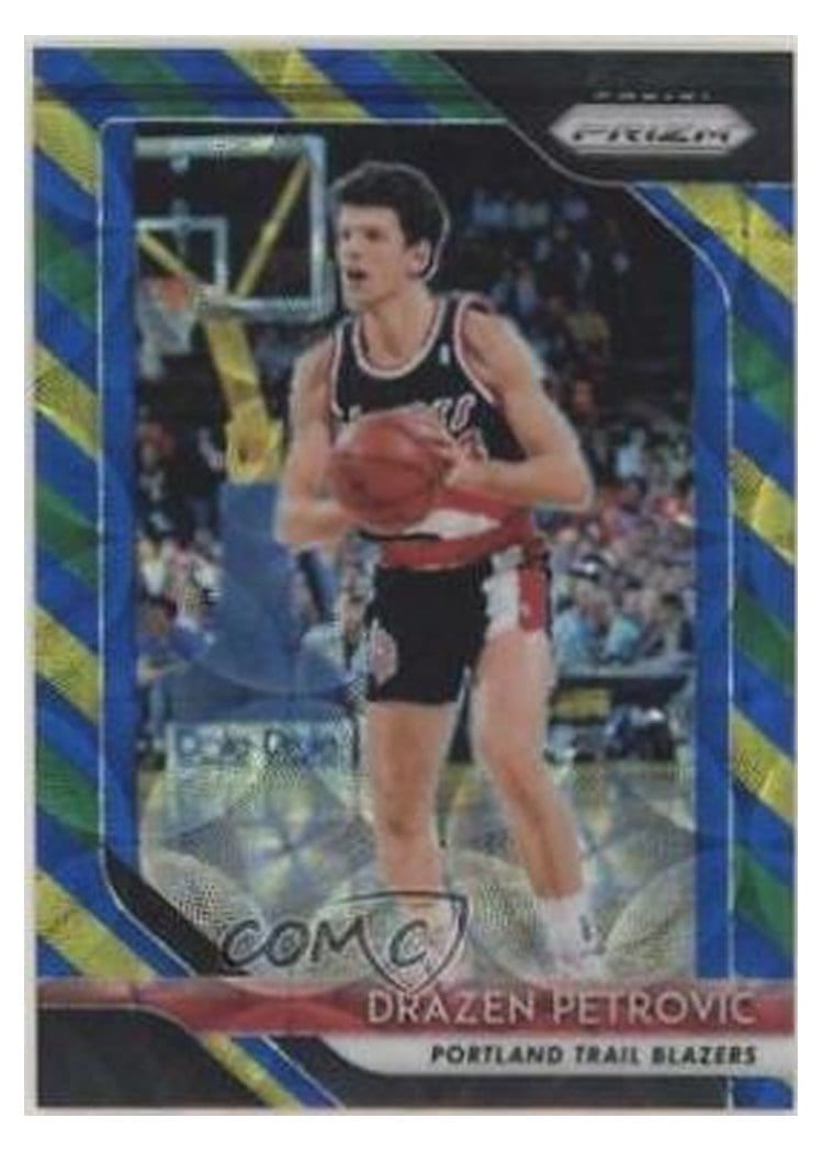 2018-19 Panini Prizm Base Set Drazen Petrovic #275 card