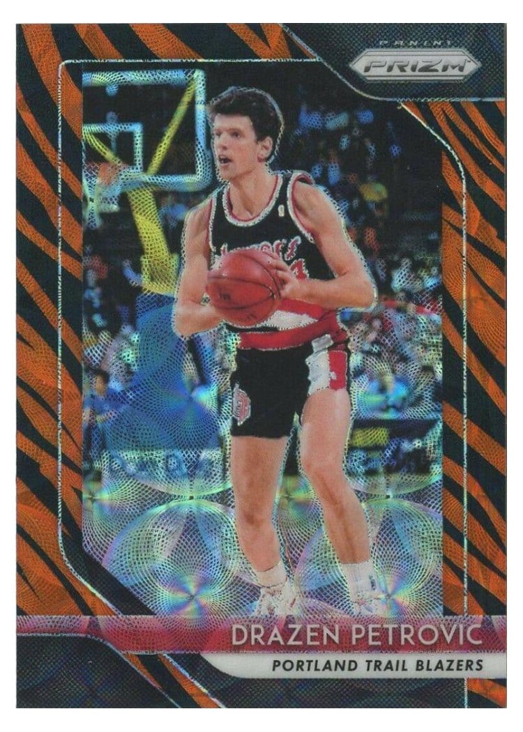 2018-19 Panini Prizm Base Set Drazen Petrovic #275 card
