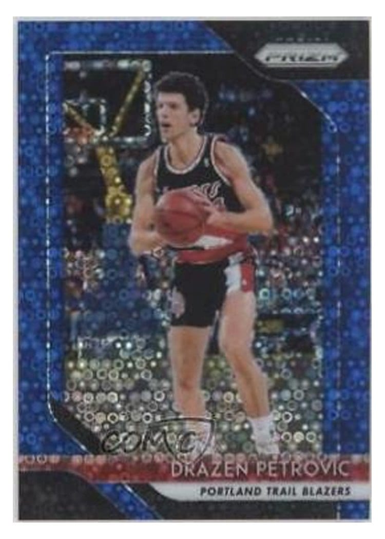 2018-19 Panini Prizm Base Set Drazen Petrovic #275 card