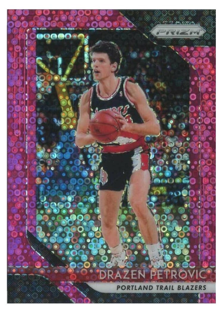 2018-19 Panini Prizm Base Set Drazen Petrovic #275 card